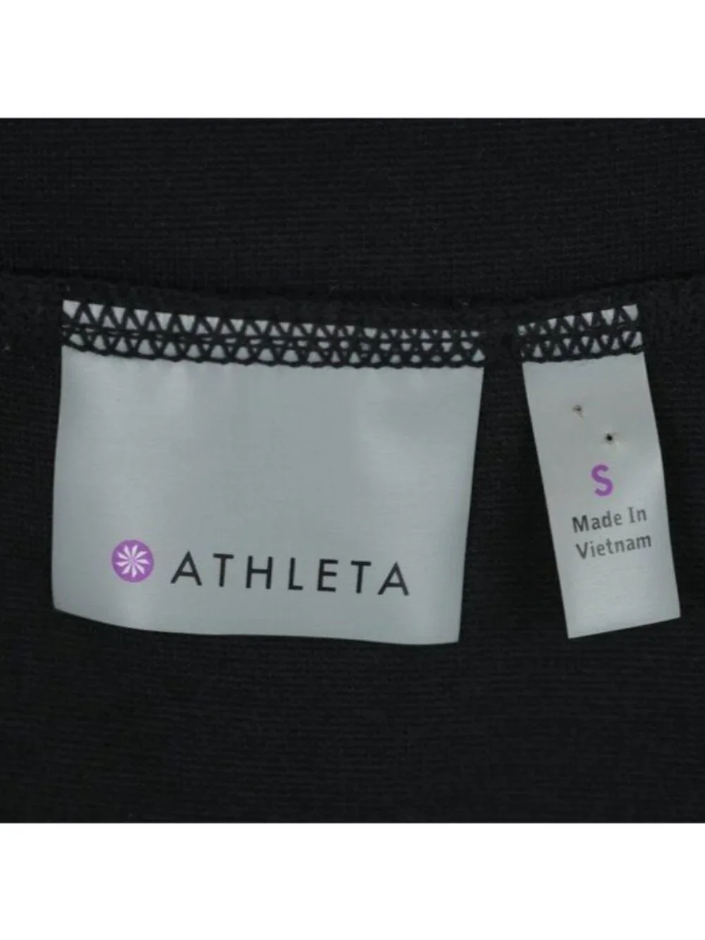 Athleta Strata Women's Small Black A-Line Knit Pull On Mini Skirt